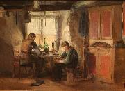 Harriet Backer Bygdeskomakere oil painting artist